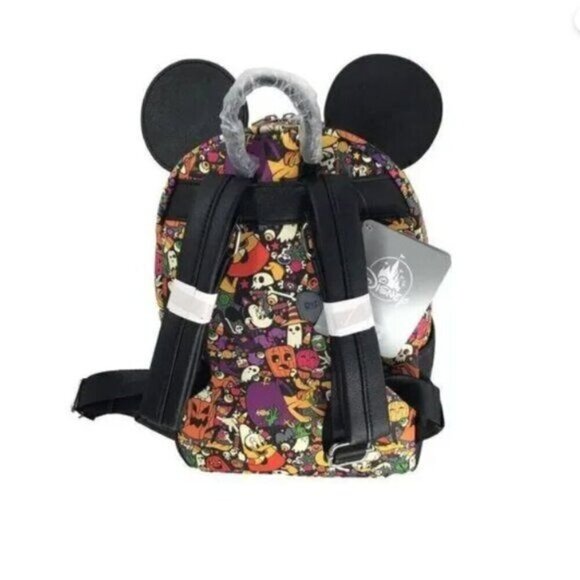 Disney Parks Loungefly Backpack Halloween 2022 Mickey and Friends NWT main image 4